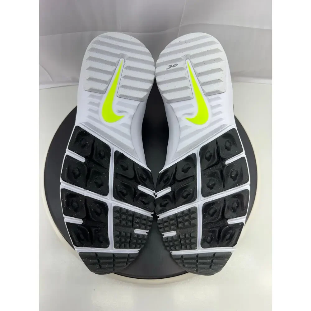 Nike Free Golf NN Mens Size 10 Black Iron‎ Grey Volt White Golf Shoes FN0332-001